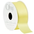 thumbnail image 1 of Offray Ribbon, Maize Yellow 1 1/2 inch Acetate Polyester Outdoor Ribbon for Floral Displays and Decorations, 21 feet, 1 Each, 1 of 8