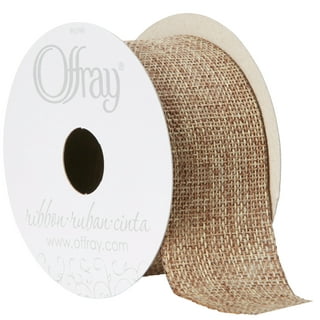 6 Burlap Ribbon
