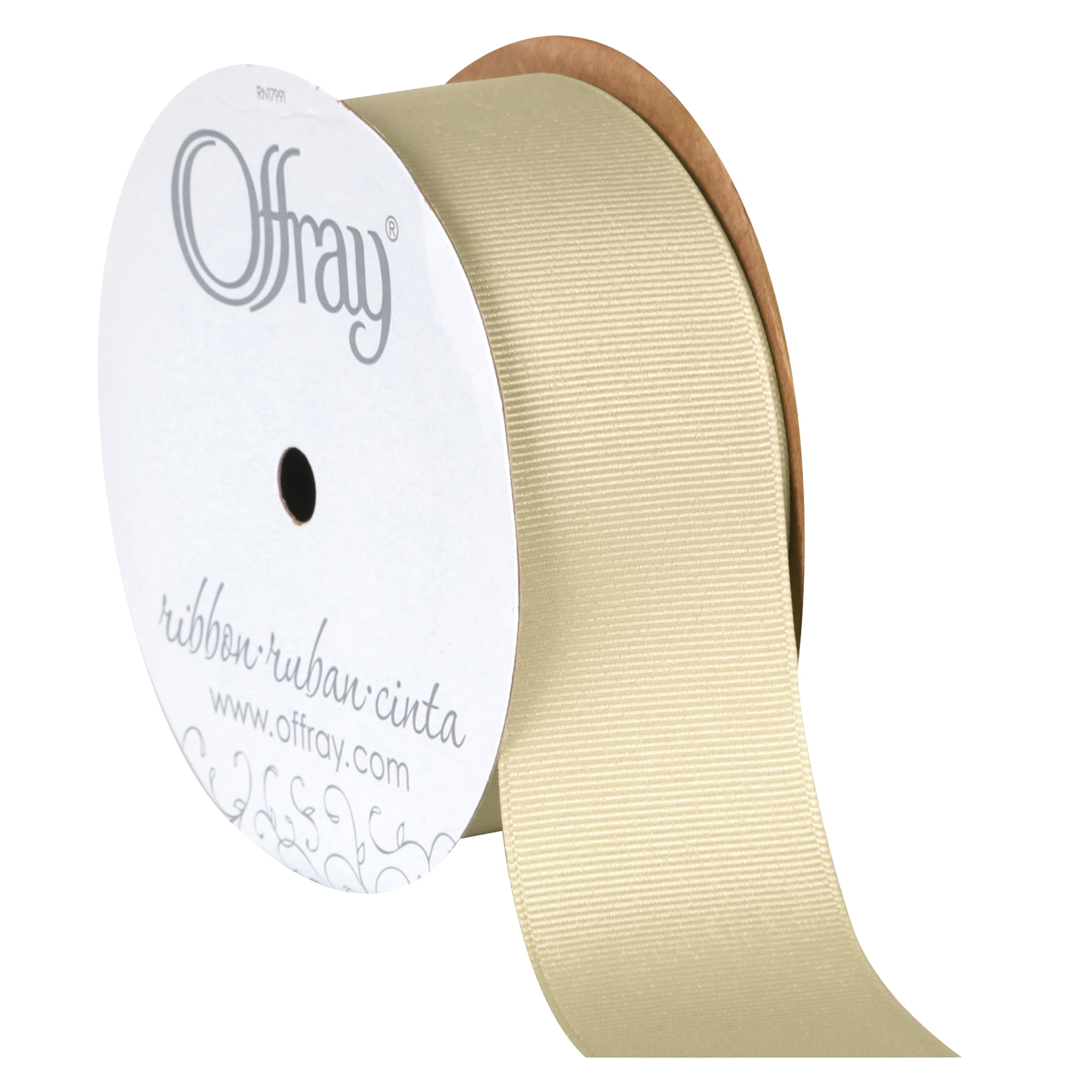 13mm Wide Cream Satin Ribbon 10 METER ROLL of Narrow Double Faced Satin  Ribbon 1/2 Inch Wide 