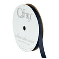 thumbnail image 1 of Offray Ribbon, Navy 3/8 inch Grosgrain Polyester Ribbon, 18 feet, 1 of 4