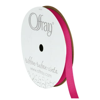 Berwick Offray 0.37 in. x 250 Yard Crimped Curling Ribbon - Pink