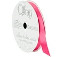 thumbnail image 1 of Offray Ribbon Pink Polyester Ribbon, 3.25" x 0.37", 1 of 9