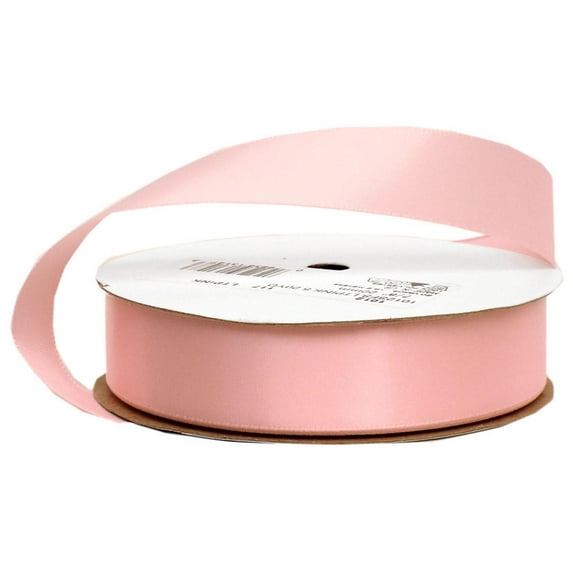 Offray Ribbon Singleface Satin 7/8" Light Pink