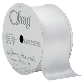 Offray Ribbon, Metallic Gold 1 1/2 inch Wired Edge Metallic Ribbon, 9 feet