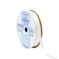 thumbnail image 1 of Offray Ribbon, White 1/4 inch Double Faced Satin Polyester Ribbon for Sewing, Crafts, and Gifting, 10 yards, 1 of 8