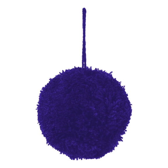 Offray Royal Blue 3 Inch Acrylic Yarn Pom Pom, 1 Each