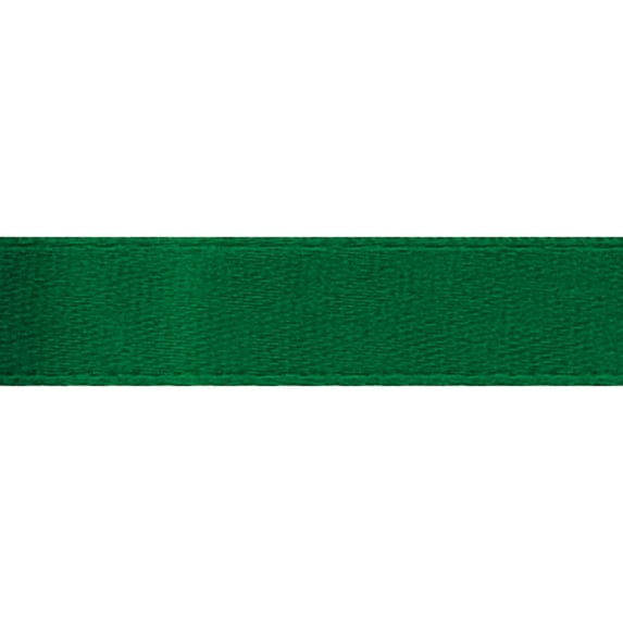 Offray Single Face Satin Ribbon 1-1/2"X10yd-Forest Green