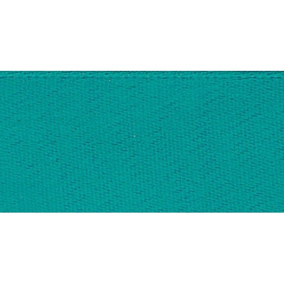Offray Single Face Satin Ribbon 7/8"X20yd-Tornado Blue