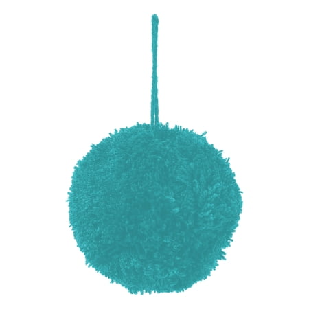 Offray Turquoise 3" Acrylic Yarn Pom Pom, 1 Each