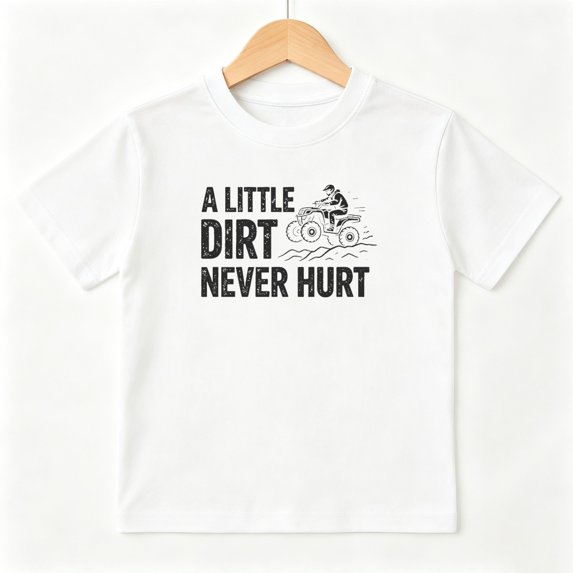 Offroad ATV Quad Boys Graphic Tees Outdoor Dirt Kids T-Shirt 100% Cotton Short Sleeve Tops Ages 4-13Y