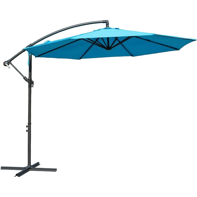 Offset Cantilever Hanging Patio Umbrella Large Market for Outdoor