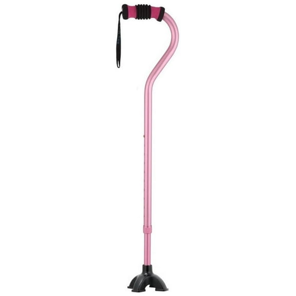 Offset Quad Cane Color: Pink