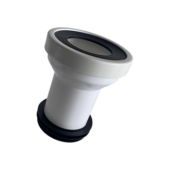 Offset Toilet Connection Pipe Bathroom Toilet Pipe Connectors Easy to Install Toilet Sewer Drain Adapters Easy to Use