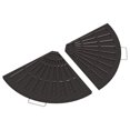 Offset Umbrella Base 30 Pounds Fan Shaped Umbrella Base Weight for