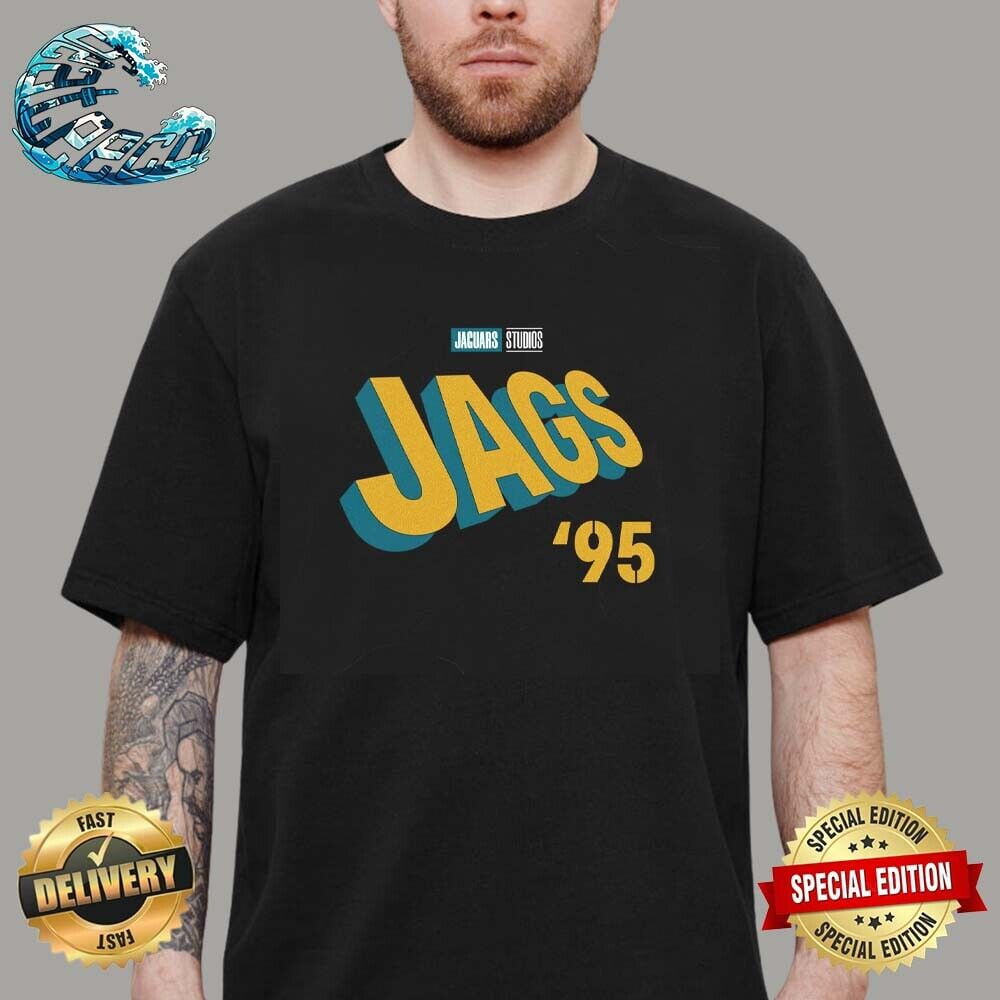 Oficial Jacksonville Team Jaguars Jags 95 In Xmen 97 Style Logo TShirt