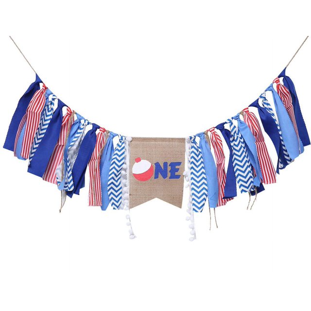 Ofishally One Party Decorations for 1st Birthday The Big ONE Fish