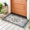 thumbnail image 1 of Ofoor Area Rugs for Doorway 2'x3' Washable Rugs Retro Large Area Rug Modern for Home Decor Foldable Nonslip Bedroom Rugs, Gray, 1 of 10