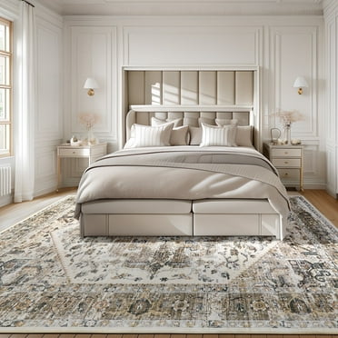 Large Carpet Rugs for Bedroom Aesthetic Nordic Advanced Gray Living