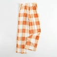thumbnail image 1 of Ofreoo Basic Womens Fashion Printing Winter Causal Outing Soft Flannel Cotton Brush Long Pants, 1 of 6