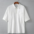 thumbnail image 1 of Ofreoo Fashion Men's Casual Comfortable Short Sleeve Solid Tops Sweatshirts Blouse New arrival T- Shirts Men, 1 of 4