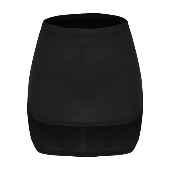 Ofreoo Fashion Women Mini Skirt Shirt Extenders Skirt Strap Elastic Short Skirt Country Concert Outfits for Women Great Gifts for Less