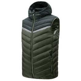George Men's and Big Men's Hooded Vest, Sizes S-3XL