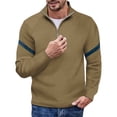 thumbnail image 1 of Ofreoo Men's Suede Lapel Button Pocket Fallow Long-Sleeved Hoodless Casual Coat/Jacket Essentials Hoodie Deal of the Week, 1 of 8