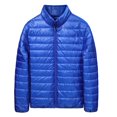 thumbnail image 1 of Ofreoo Men's Winter Down Jacket Zipper Cardigan Pocket Long Sleeve Padded Jacket Coat, 1 of 4