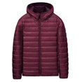 thumbnail image 1 of Ofreoo Men's Winter Hooded Down Jacket Zipper Cardigan Pocket Long Sleeve Padded Jacket Coat, 1 of 4