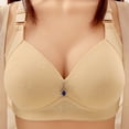 thumbnail image 1 of Ofreoo Sports Bras for Women Flower Wave Pendant Together With Chest Cushion Daily Bra Clearance Clothes under $8.00, 1 of 3
