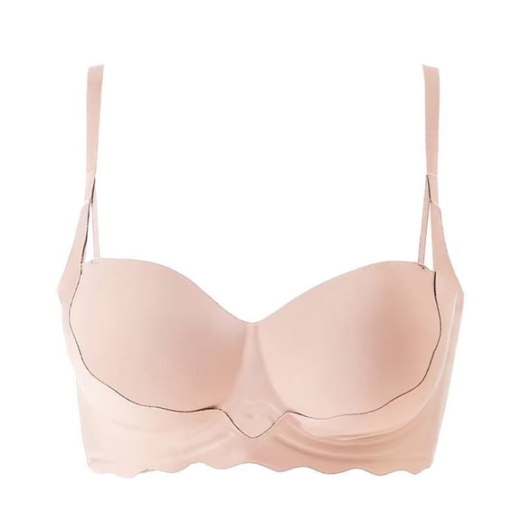 Ofreoo Woman's Solid Color Ventilate Comfort Push up Bra Great Gifts for Less