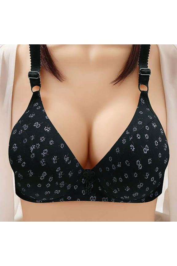Women Deep Cup Bra Hide Back Fat Full Back Coverage Bra with Shapewear Incorporated Push Up Bras Great Gifts for Less