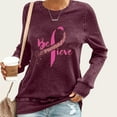 thumbnail image 1 of Ofreoo Women Leisure Fashion Print Round Neck Long Sleeve T-Shirts Tops Womens Fall Fashion 2024 Deal of the Week, 1 of 4