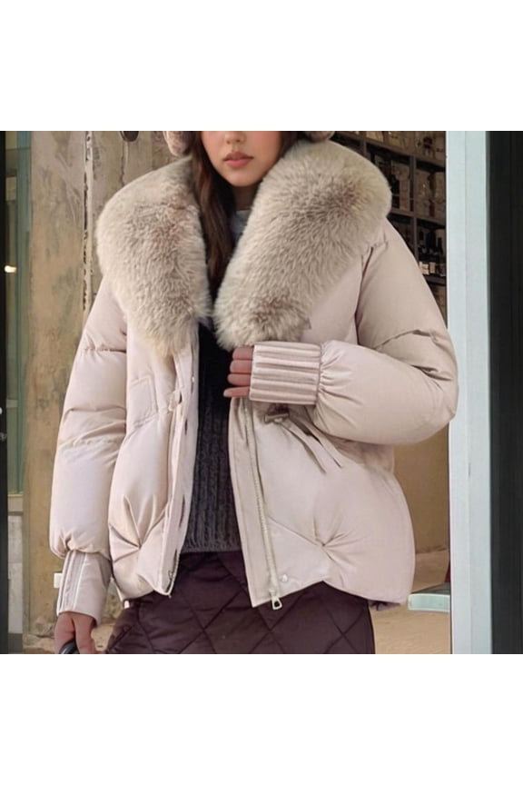 Women’s Casual Colorful Long Sleeve Hooded Jacket Family Gifts Khaki XXL