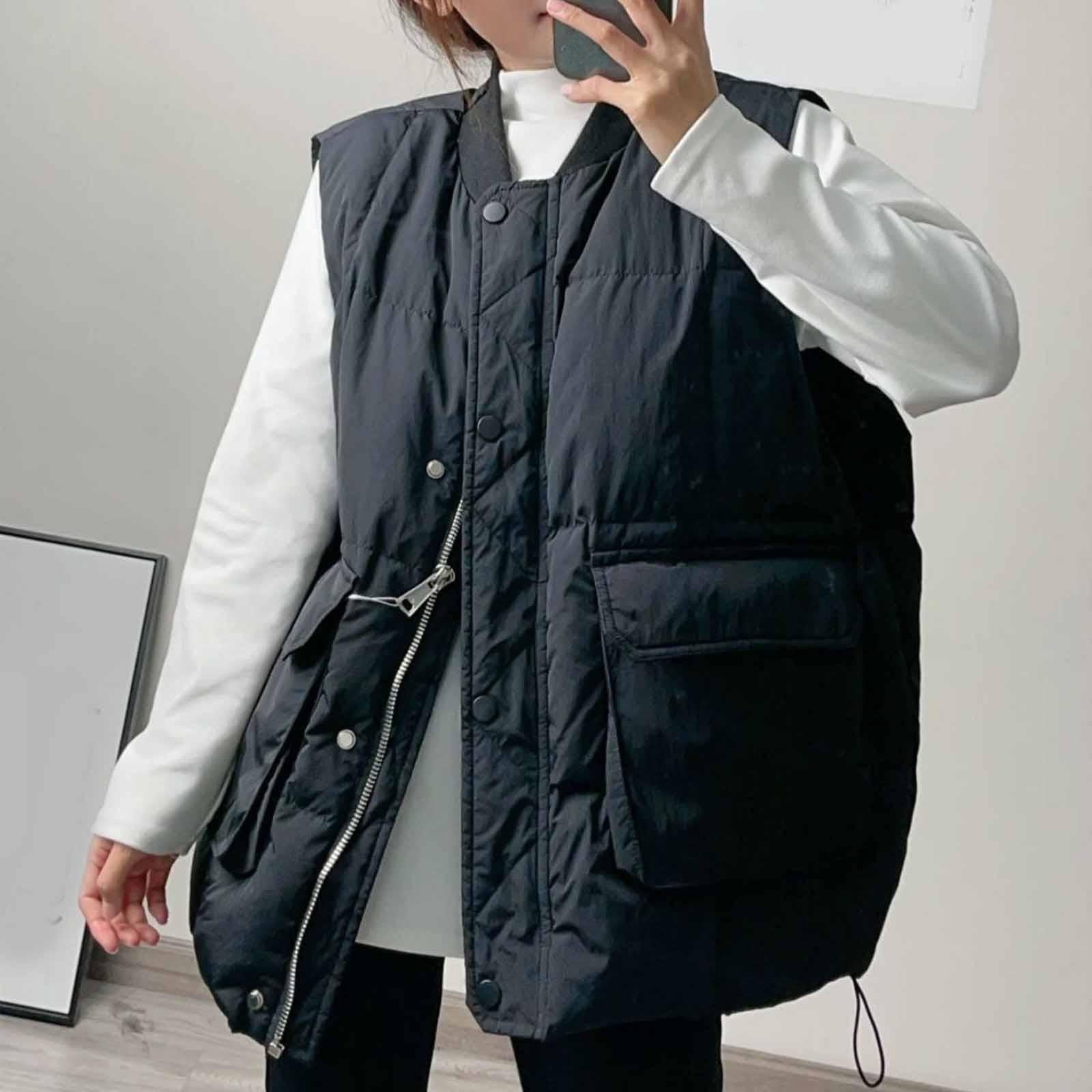 Ofreoo Women's Fashion Long Sleeve Button Solid Outing Causal Coat Cardigan Parkas Womens Fall Fashion 2024 Great Gifts for Less