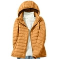 thumbnail image 1 of Ofreoo Women's Down Jacket Lightweight Hooded Short Korean Style Extra Large Size Plus White Down Warm Jacket Fall Outfits for Women 2024 Deal of the Week, 1 of 8