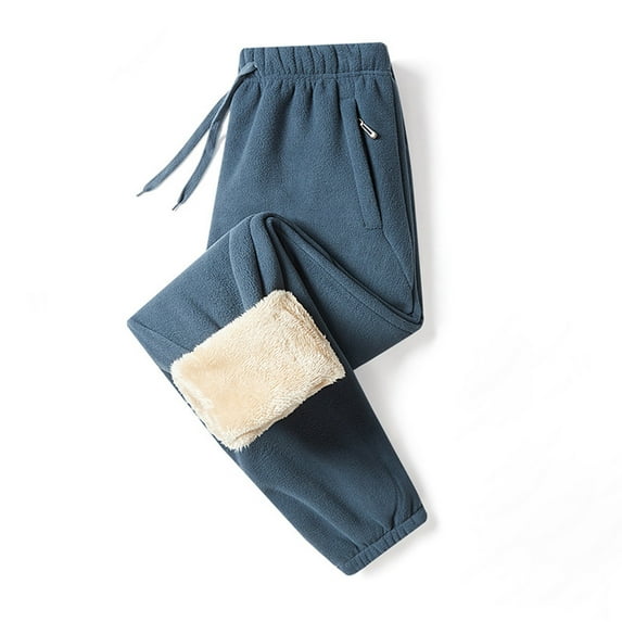 Ofreoo Women's Skinny Ponte Knit Pants Casual Fashion Solid Color High Waist Add Fleece ToSkinny Leggings Pants