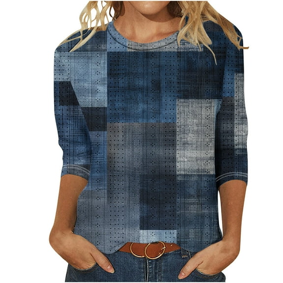 Ofreoo Women'sLeisure And Comfortable T-shirt Top Business Casual Outfits for Women Deal of the Week
