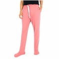 thumbnail image 1 of Ofreoo Womens Drawstring Elastic Waist Casual Pants Solid Color Trousers with Pockets For Home And Outdoor, 1 of 5