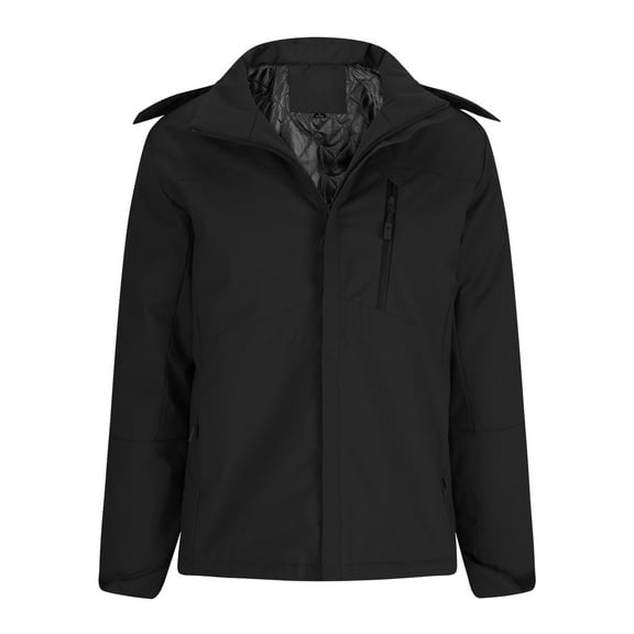 Ofreoo Womens Jacket Solid Color Pocket Zipper Keep Warm Outdoor Coat The Hottest Gifts