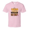 thumbnail image 1 of Often Stressed A Real Hot Mess But Very Blessed Mama Tshirt Cute Mother's Day Tee For Mom Funny T Shirt, 1 of 1