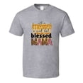 thumbnail image 1 of Often Stressed A Real Hot Mess But Very Blessed Mama Tshirt Cute Mother's Day Tee For Mom Funny T Shirt, 1 of 1