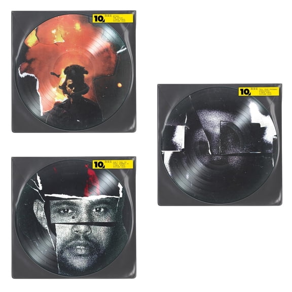 Often/The Hills (X) (Picture Disc) & Can't Feel My Face/Earned It (X) (Picture Disc) & Tell Your Friends/Acquainted (X) (Picture Disc) [7 Inch Vinyl Bundle]