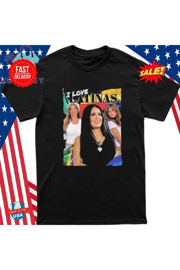 Og Three I Love Latinas Shirt S-5XL