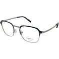 thumbnail image 1 of Oga Morel BOREAL 1 10155O BG05 Men's Blue/Silver Frame Eyeglasses, 1 of 2