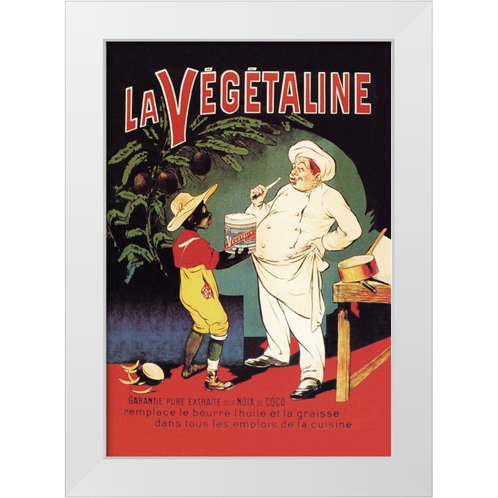 Oge, Eugene 14x18 White Modern Wood Framed Museum Art Print Titled - La ...