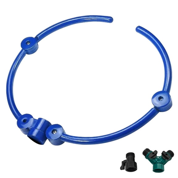 Ogetok Dog Washing Hose Attachment Set with 3 Spray Patterns, Outdoor Bathing System for Dogs, Stainless Steel Nozzle,Pet Shower Kit