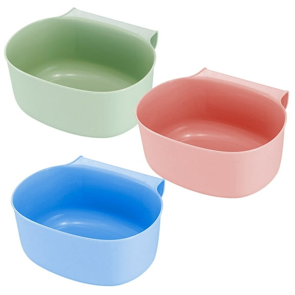 Ogetok Kitchen Garbage Tray 3P - Compost Bin for Food Waste, Kitchen Counter Trash - Durable Plastic Storage for Home Use