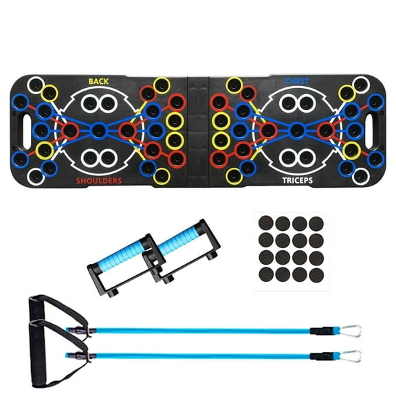 Ogetok Multi-Function 54in1 Push up Bar (Foldable & Portable),Push up Handles for Floor,Professional Home Workout Equipment,Strength Training Equipment for Men