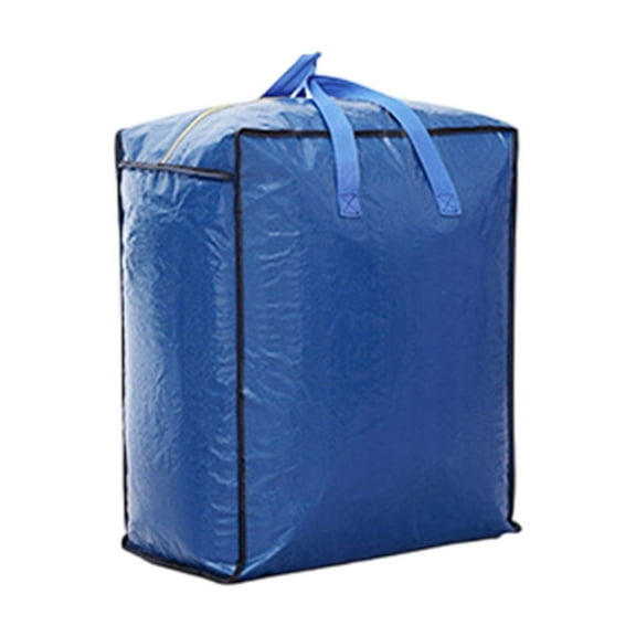 Oggfader 6 Pack Extra Large Heavy Duty Moving Bags, Foldable Nylon Storage Totes with Backpack Straps & Handles, Space Saving for Clothes, Bedding, College Dorm, Travel